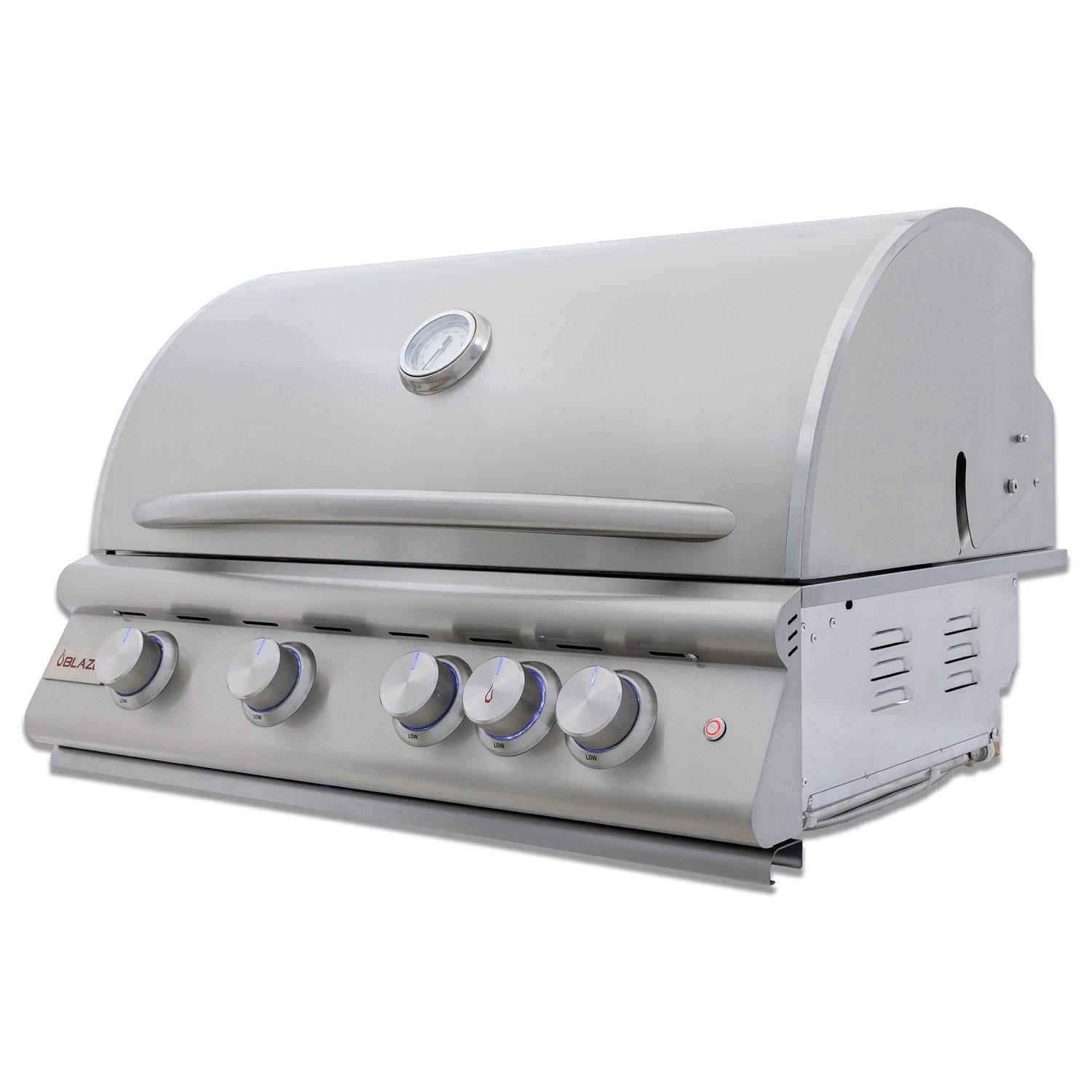 Blaze Grills Premium LTE+ 32-Inch 4-Burner Built-In Natural Gas Grill ...