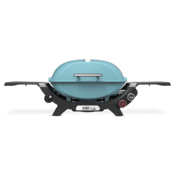 Weber Grills Q 2800N Portable Propane Gas Grill Sky Blue 1500379350