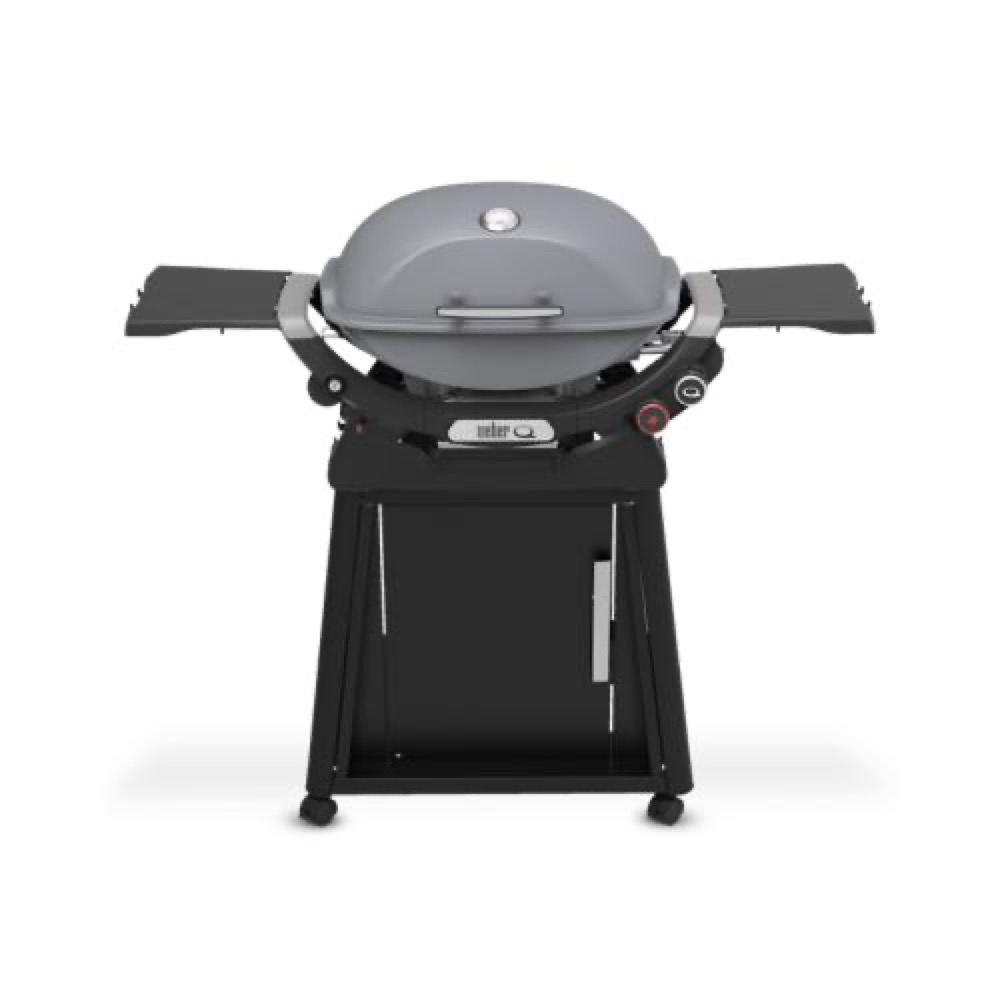 Weber Grills Q 2800N Freestanding Propane Gas Grill   Smoke Grey