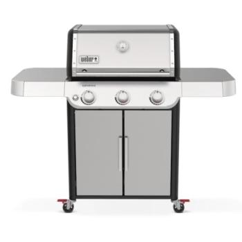 Weber Grills Genesis S 315 Freestanding Propane Gas Grill Stainless Steel 1500568350