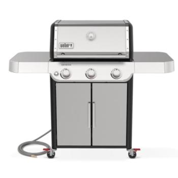 Weber Grills Genesis S 315 Freestanding Natural Gas Grill Stainless Steel 1500569350