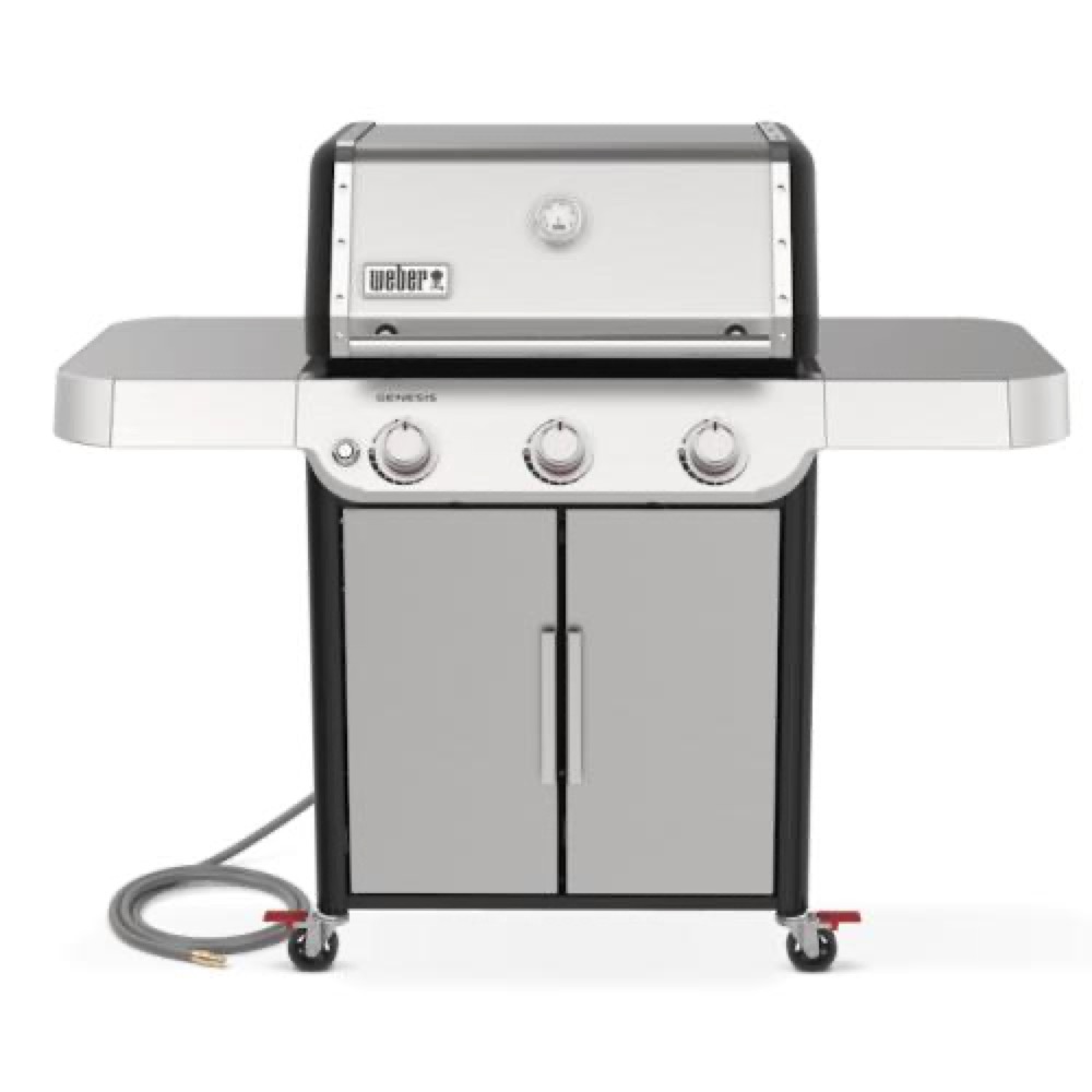 Weber Grills Genesis S 315 Freestanding Natural Gas Grill   Stainless Steel