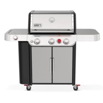 Weber Grills Genesis S 335 Freestanding Propane Gas Grill with Sear Burner and Side Burner Stainless Steel 1500537350