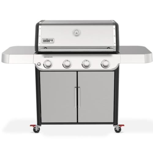 Weber Grills Genesis S 415 Freestanding Propane Gas Grill   Stainless Steel