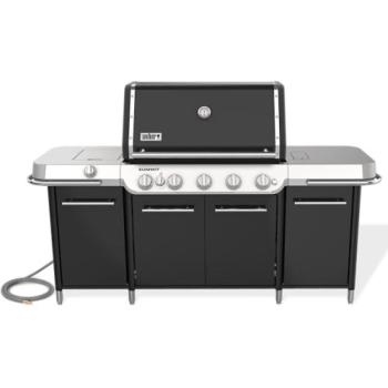 Weber Grills Summit GC38 E Grill Center Natural Gas Grill with Rotisserie Sear Burner and Side Burner Black 1500090350