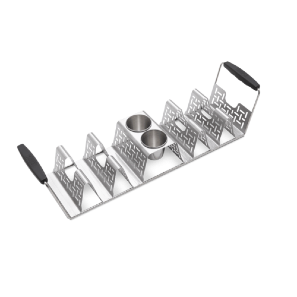 Weber Grills Stainless Steel Griddle Taco Rack