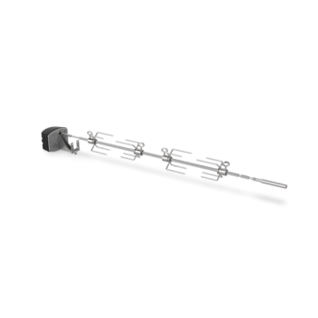 Weber Grills Rotisserie Kit for Genesis 4 Burner Gas Grill and Searwood 600 XL Pellet Grills 3400246350