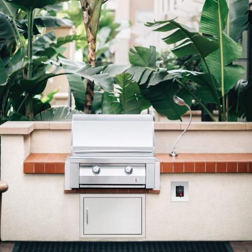 Summerset Grills Resort Grill 30 Inch 2 Burner Built In Natural Gas Grill
