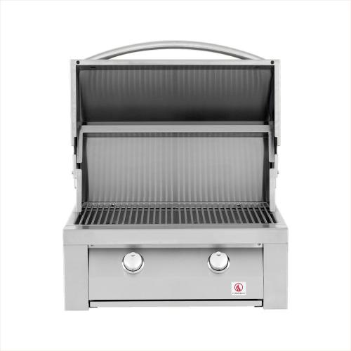 Summerset Grills Resort Grill 30 Inch 2 Burner Built In Natural Gas Grill