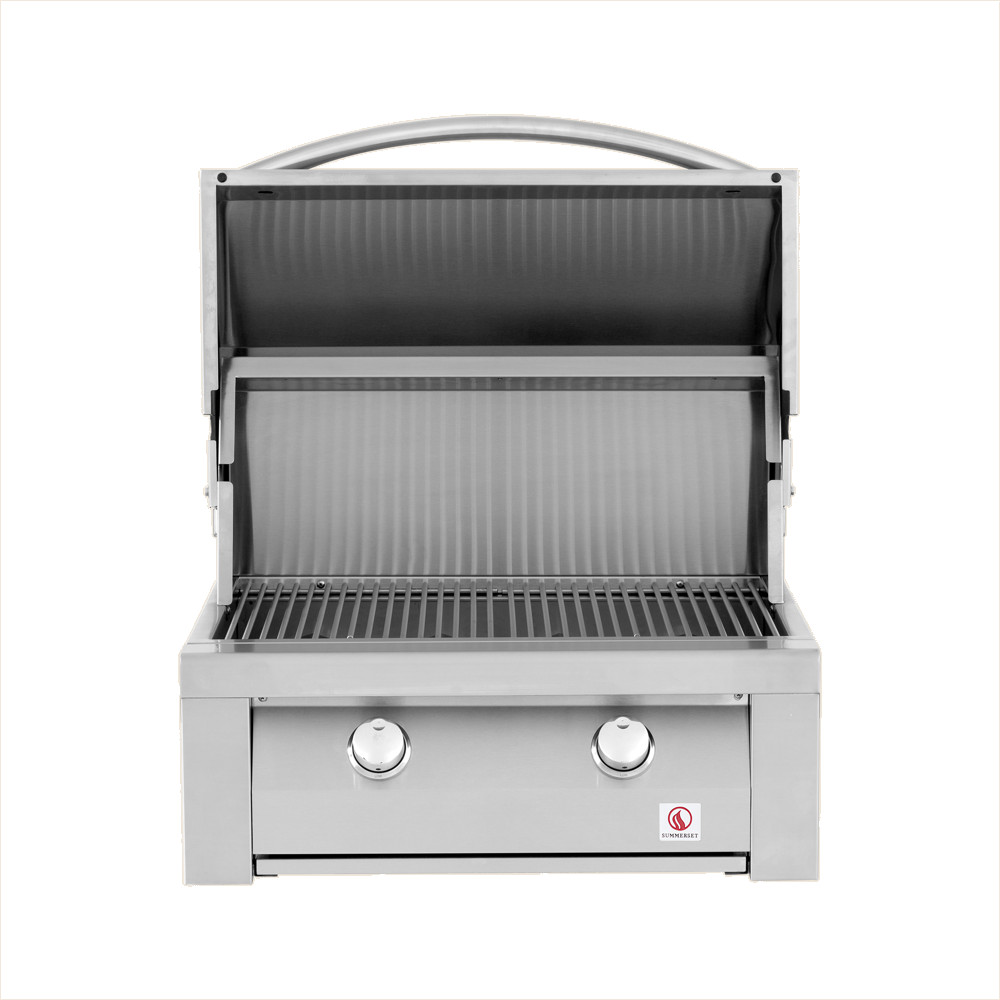 Summerset Grills Resort Grill 30 Inch 2 Burner Built In Natural Gas Grill