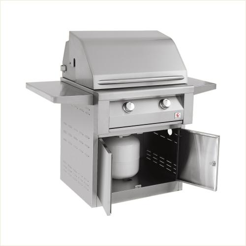 Summerset Grills Resort Grill 30 Inch 2 Burner Freestanding Propane Gas Grill