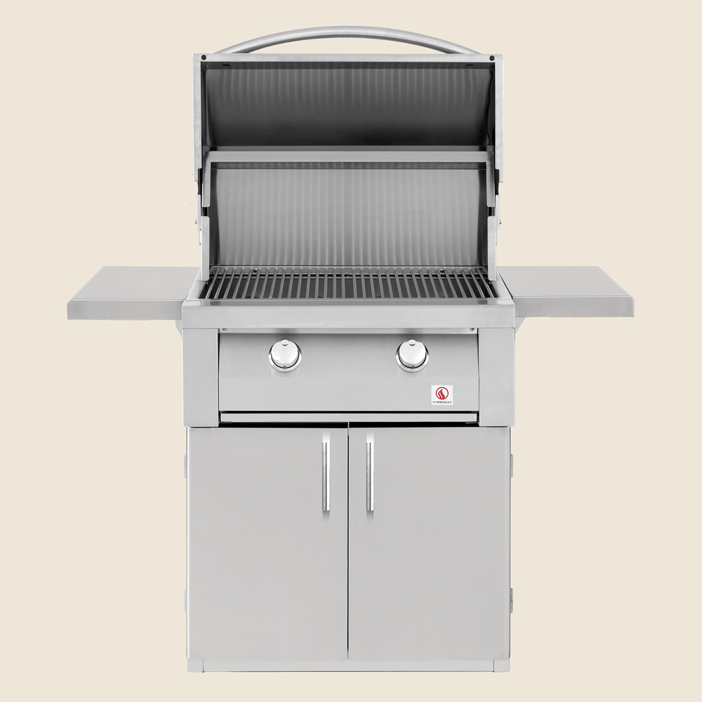Summerset Grills Resort Grill 30 Inch 2 Burner Freestanding Natural Gas Grill