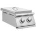 Summerset Grills Sizzler 24000 BTU Built In Propane Gas Double Side Burner with Stainless Steel Lid