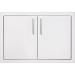 Summerset Grills 26 Inch Stainless Steel Flush Mount Double Access Door