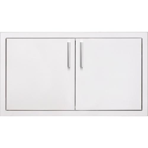 Summerset Grills 30 Inch Stainless Steel Flush Mount Double Access Door