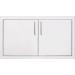Summerset Grills 30 Inch Stainless Steel Flush Mount Double Access Door