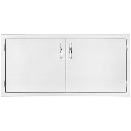 Summerset Grills 45 Inch Stainless Steel Flush Mount Double Access Door