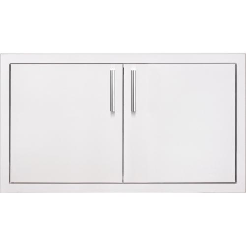Summerset Grills 33 Inch Stainless Steel Masonry Mount Double Access Door