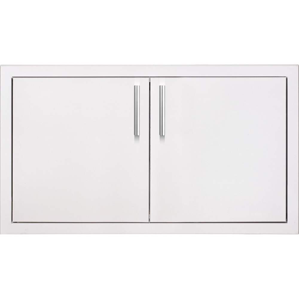 Summerset Grills 33 Inch Stainless Steel Masonry Mount Double Access Door