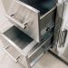 Summerset Grills 36 Inch Stainless Steel Right Hinged Access Door  and  Double Drawer Combo
