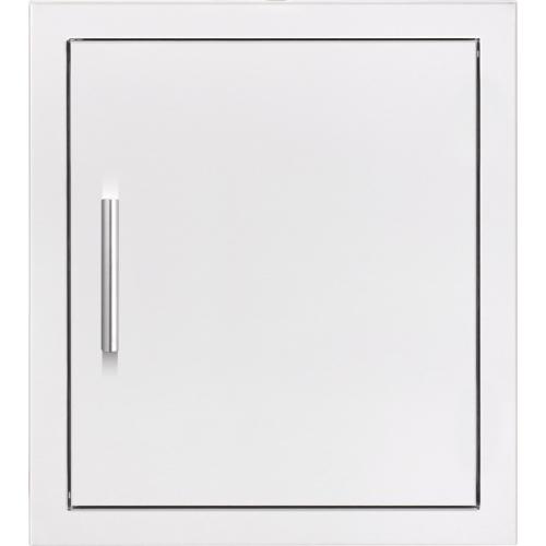 Summerset Grills 16 Inch Stainless Steel Reversible Hinged Flush Mount Vertical Single Access Door