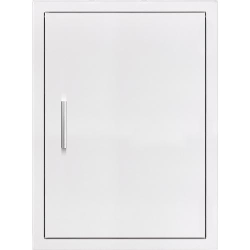 Summerset Grills 20 Inch Stainless Steel Reversible Hinged Flush Mount Vertical Single Access Door