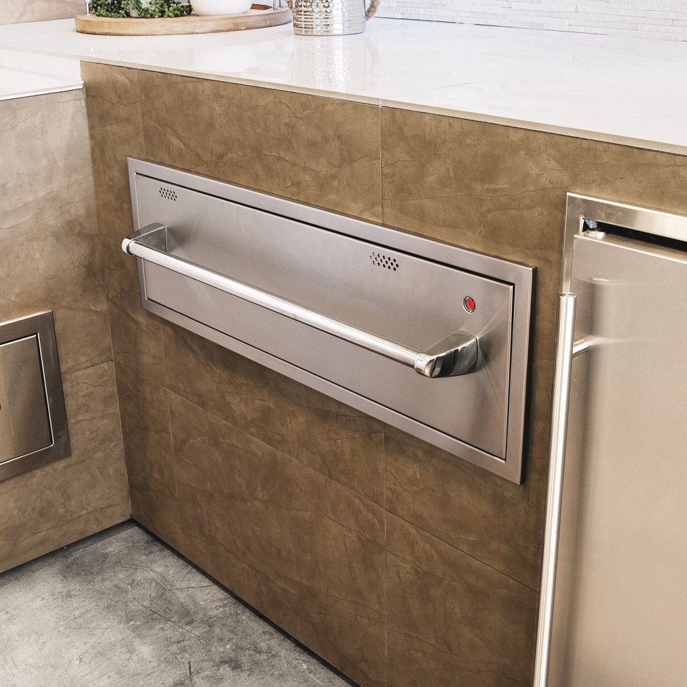 Summerset Grills 36 Inch 110v Electric Outdoor Warming Drawer