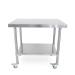 Tagwood BBQ 35 Inch Freestanding Stainless Steel Prep Work Table