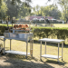 Tagwood BBQ 35 Inch Freestanding Stainless Steel Prep Work Table