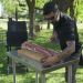 Tagwood BBQ 35 Inch Freestanding Stainless Steel Prep Work Table