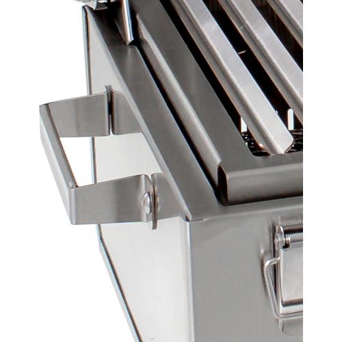 Solaire Anywhere Portable Infrared Propane Gas Grill with Warming Rack