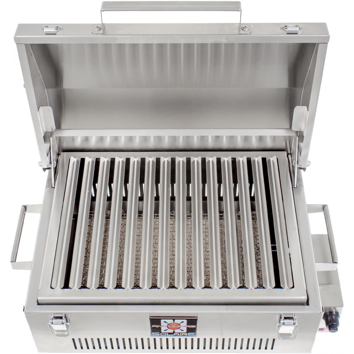 Solaire Anywhere Marine Grade Portable Infrared Propane Gas Grill with Warming Rack
