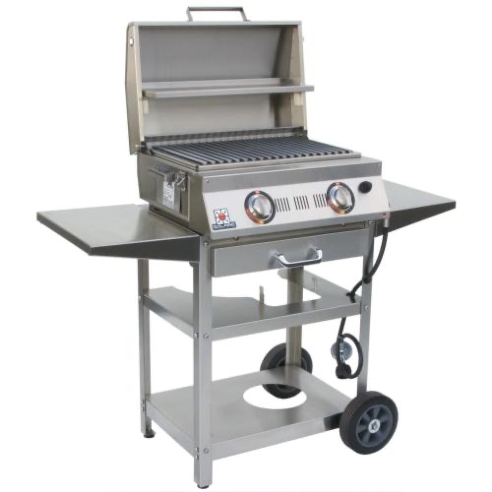 Solaire AllAbout Freestanding 3 Burner Infrared Propane Gas Grill