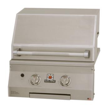 Solaire 21 Inch Basic Built In Propane Gas Grill Closed Front350