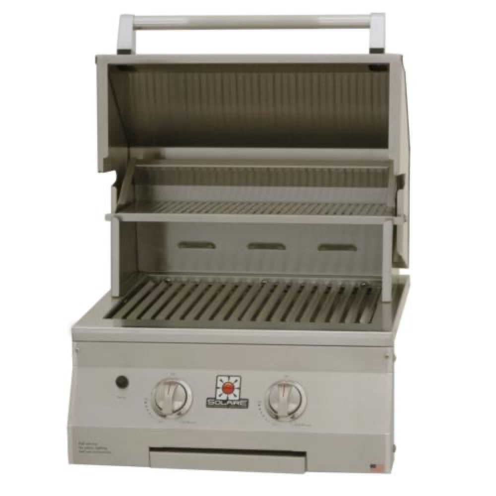 Solaire 21 Inch Deluxe Built In All Infrared Propane Gas Grill