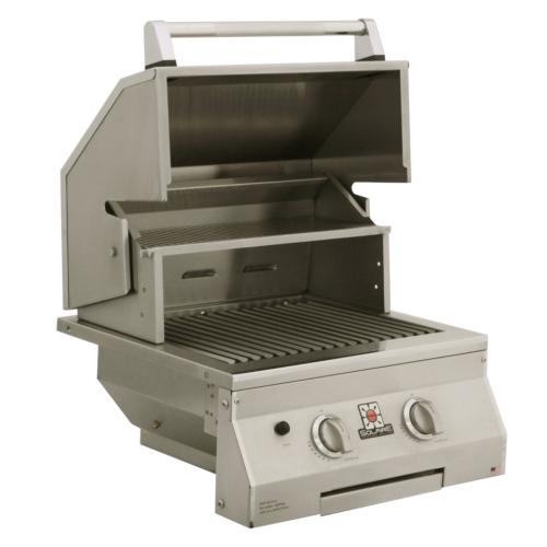 Solaire 21 Inch Deluxe Built In All Convection Propane Gas Grill
