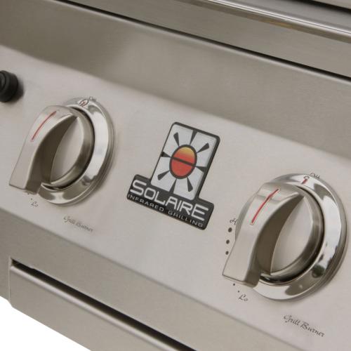 Solaire 21 Inch Deluxe Built In All Convection Natural Gas Grill