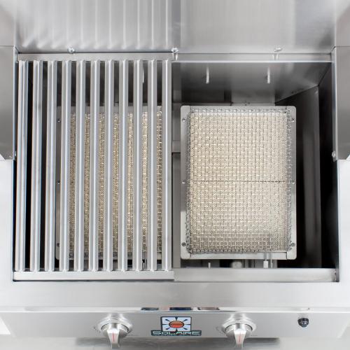 Solaire 27 Inch Basic Built In All Infrared Natural Gas Grill