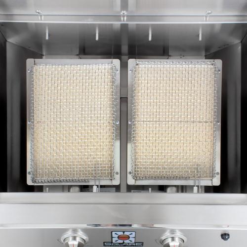 Solaire 27 Inch Deluxe Built In All Infrared Natural Gas Grill