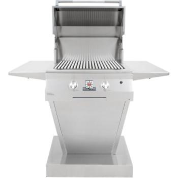 Solaire 27 Inch Deluxe Freestanding All Convection Propane Gas Grill SOL IRBQ 27GXL PED LP350