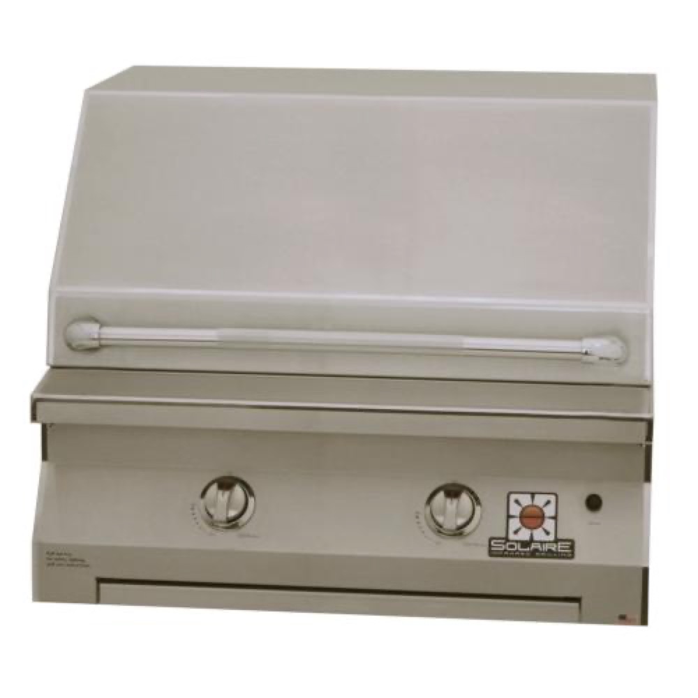 Solaire 30 Inch Built In InfraVection Natural Gas Grill With One Infrared Burner