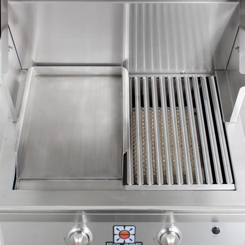 Solaire Stainless Steel Griddle For 30 36 42 And 56 Inch Grills