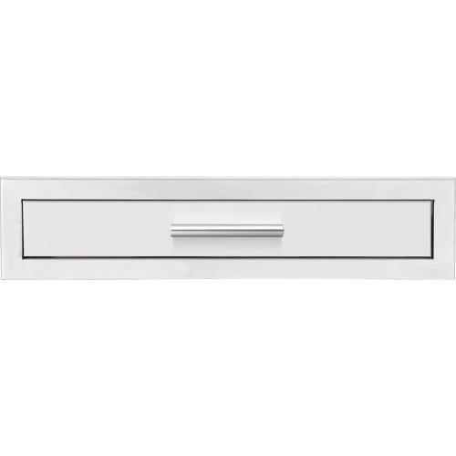 Summerset Grills 26 Inch Stainless Steel Flush Mount Slim Single Access Drawer