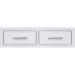 Summerset Grills 32 Inch Stainless Steel Flush Mount Horizontal Double Access Drawer