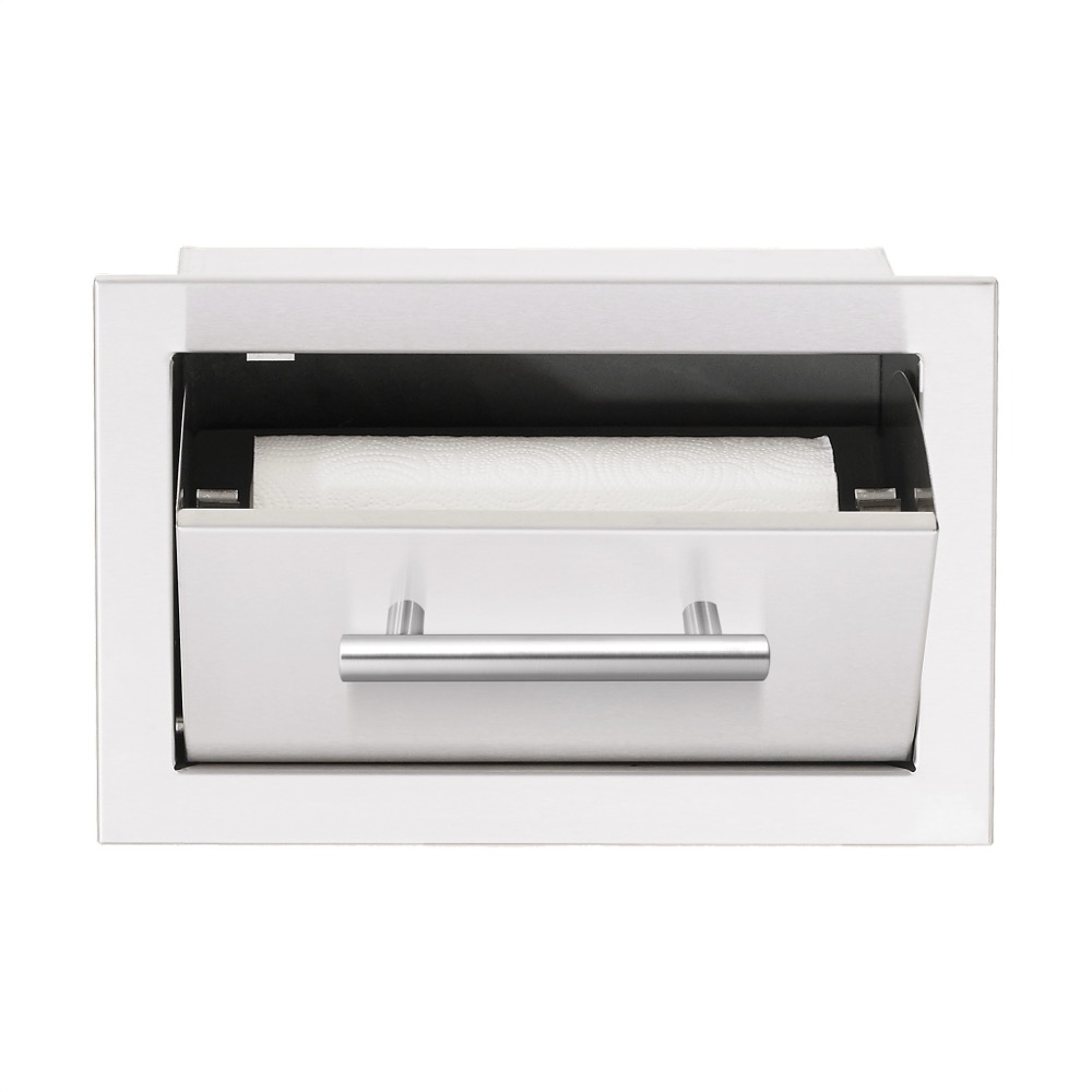 Summerset Grills 17 Inch Stainless Steel Flush Mount Paper Towel Holder