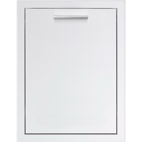 Summerset Grills 20 Inch Stainless Steel Flush Mount Roll Out Trash and Recycling Bin