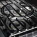 TrueFlame 70000 BTU Built In Propane Gas Power Burner with Wok Grate  and  Removable Lid