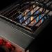 TrueFlame 70000 BTU Built In Propane Gas Power Burner with Wok Grate  and  Removable Lid