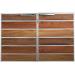 Madera by Summerset 30 Inch Stainless Steel and Teak Wood Double Access Door