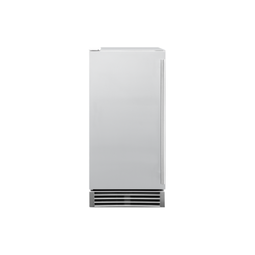 TrueFlame 15 Inch UL Outdoor Rated Ice Maker with Stainless Door   50 lb